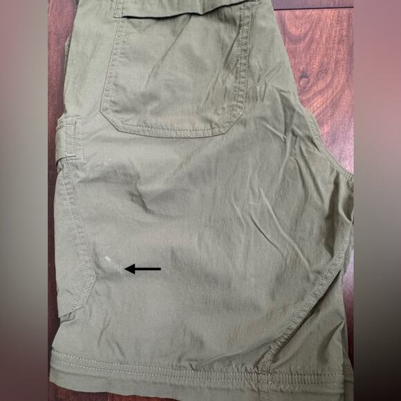 REI Co-op Sahara Men's Olive Cargo Shorts Size 30w x 30L - Picture 9 of 9